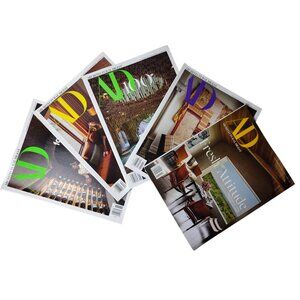AD Architectural Digest Magazine 5 Issue Bundle 2024/2025 Jimmy Butler